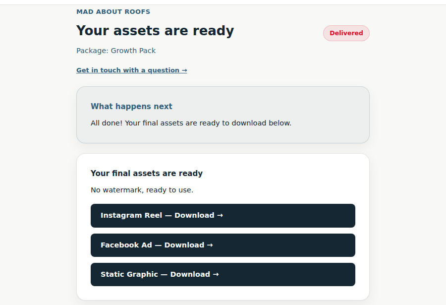 Final assets ready